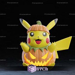 Life Size Pumpkin Pikachu STL Files