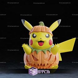 Life Size Pumpkin Pikachu STL Files