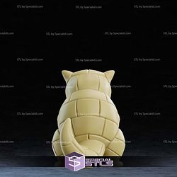 Life size Sandshrew Pokemon STL Files