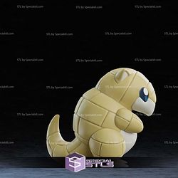 Life size Sandshrew Pokemon STL Files