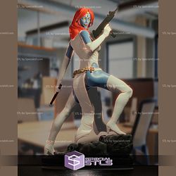 Mystique Skull and Gun STL Printer Files