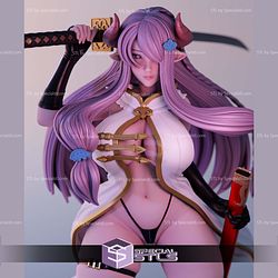 Narmaya Granblue Fantasy NSFW STL Printer Files