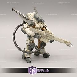 Pocket Mech Exo Armor Orbital Sniper STL Printer Files