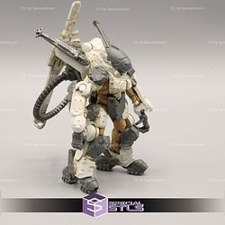 Pocket Mech Exo Armor Orbital Sniper STL Printer Files