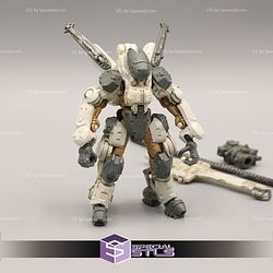 Pocket Mech Exo Armor Orbital Sniper STL Printer Files