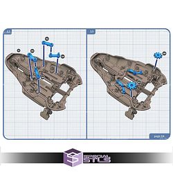 Pocket Mech Shuttle Hinotsubasa STL Printer Files