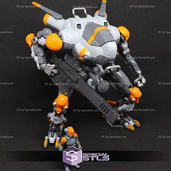 Pocket Mech Vulture STL Printer Files