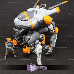 Pocket Mech Vulture STL Printer Files