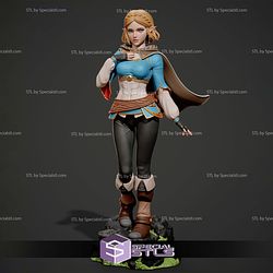 Princess Zelda Beautiful STL Printer Files