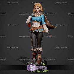 Princess Zelda Beautiful STL Printer Files