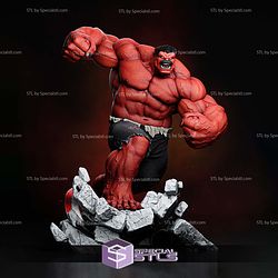 Red Hulk Beard STL Printer Files