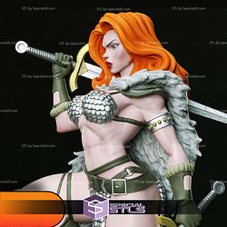 Red Sonja Sword Rock Base STL Printer Files