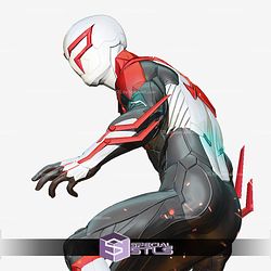 Spiderman 2099 Fire Base STL Printer Files