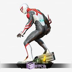 Spiderman 2099 Fire Base STL Printer Files