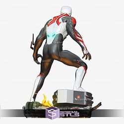 Spiderman 2099 Fire Base STL Printer Files