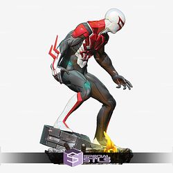 Spiderman 2099 Fire Base STL Printer Files