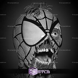 Spiderman Zombie Portrait Bust STL Printer Files