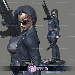 Terminator Girl and Glasses STL Printer Files