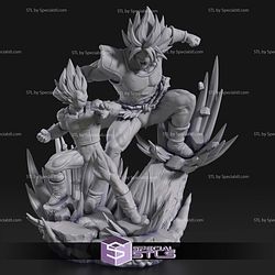 Vegeta Fight Broly STL Printer Files