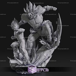 Vegeta Fight Broly STL Printer Files