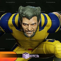 Wolverine Hugh Jackman Prepare Pose STL Printer Files