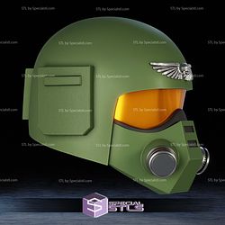 Cosplay STL Files Space Marine Infantry V2 Helmet