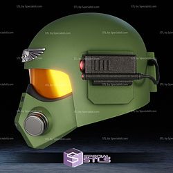 Cosplay STL Files Space Marine Infantry V2 Helmet