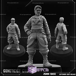 September 2024 Cyberpunk PapSikels Miniatures