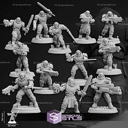 September 2024 Ghamak Scifi Miniatures