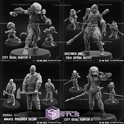 September 2024 Sci-Fi PapSikels Miniatures