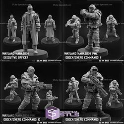 September 2024 Sci-Fi PapSikels Miniatures