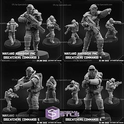 September 2024 Sci-Fi PapSikels Miniatures