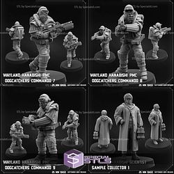 September 2024 Sci-Fi PapSikels Miniatures