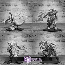 September 2024 Set 111 - Age of Dragons Epic Miniatures