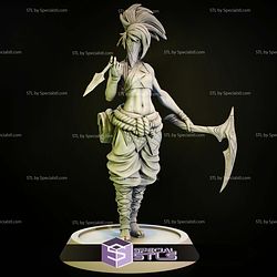 Akali the Rogue Assassin 3D Print Files