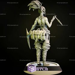 Akali the Rogue Assassin 3D Print Files