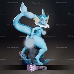 Blue Water Fox Vaporeon 3D Print Files