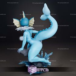 Blue Water Fox Vaporeon 3D Print Files