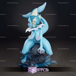 Blue Water Fox Vaporeon 3D Print Files