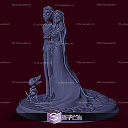 Corpse Bride Diorama Halloween 3D Print Files