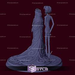 Corpse Bride Diorama Halloween 3D Print Files