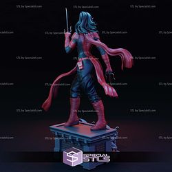 Daredevil Woman Version Pose 1 3D Print Files