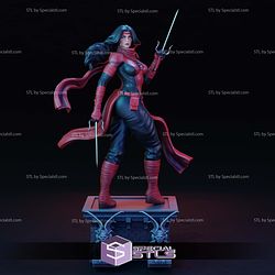 Daredevil Woman Version Pose 1 3D Print Files