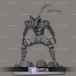 Garou Black One Punch Man 3D Print Files