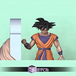 Goku Visit Akira Toriyama Tomb 3D Print Files