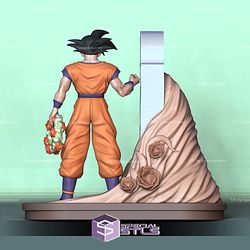 Goku Visit Akira Toriyama Tomb 3D Print Files