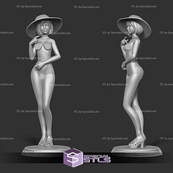 Girl Red Hat 3D Print Files