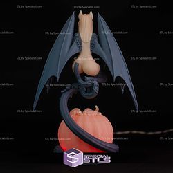 Halloween Bat Girl Pumpkin NSFW3D Print Files