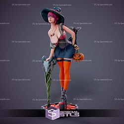 Halloween Witch Umbrella NSFW 3D Print Files