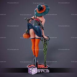 Halloween Witch Umbrella NSFW 3D Print Files